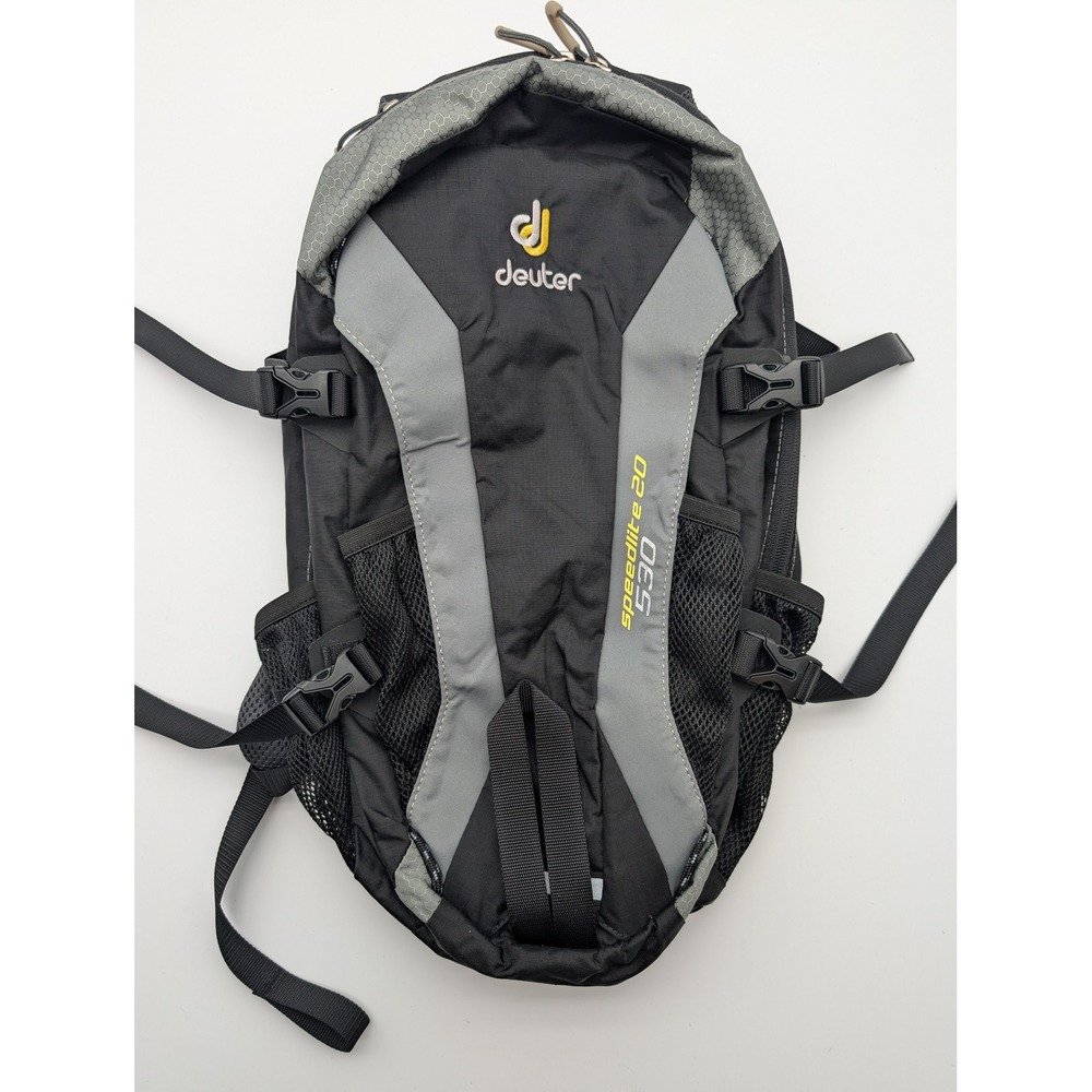 Deuter Speedlite 20 Lightweight Hiking Daypack Backpack Black Gray 530 NOBLADDER